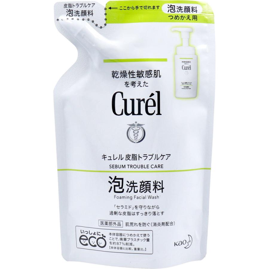 Curel キュレル 泡洗顔 皮脂トラブルケア 詰め替え 130mL : 金太郎SHOP