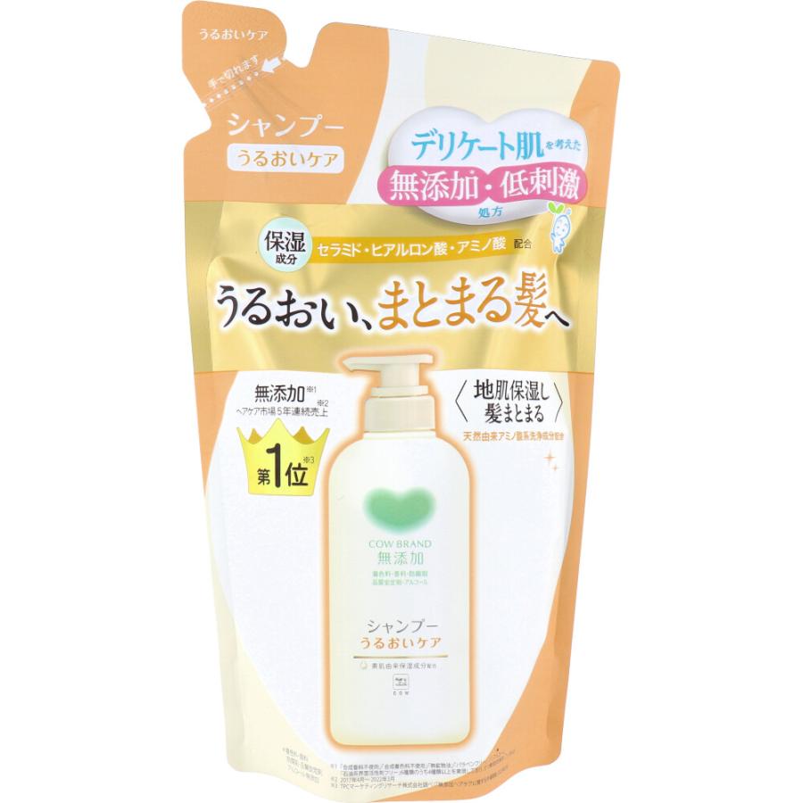 カウブランド 無添加シャンプー うるおいケア 詰替用 360mL : 金太郎