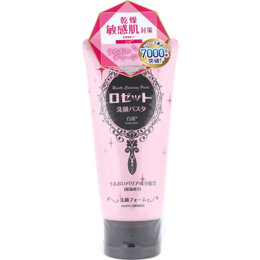 ROSETTE（ロゼット） ロゼット洗顔パスタ 白泥 洗顔フォーム 120g : 金