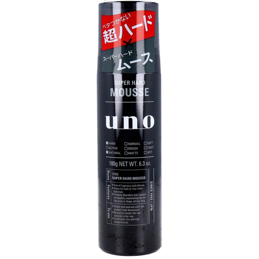 ウーノ スーパーハード ムース 180g uno（ウーノ） スーパーハードムース 180g : 金太郎SHOP - 通販