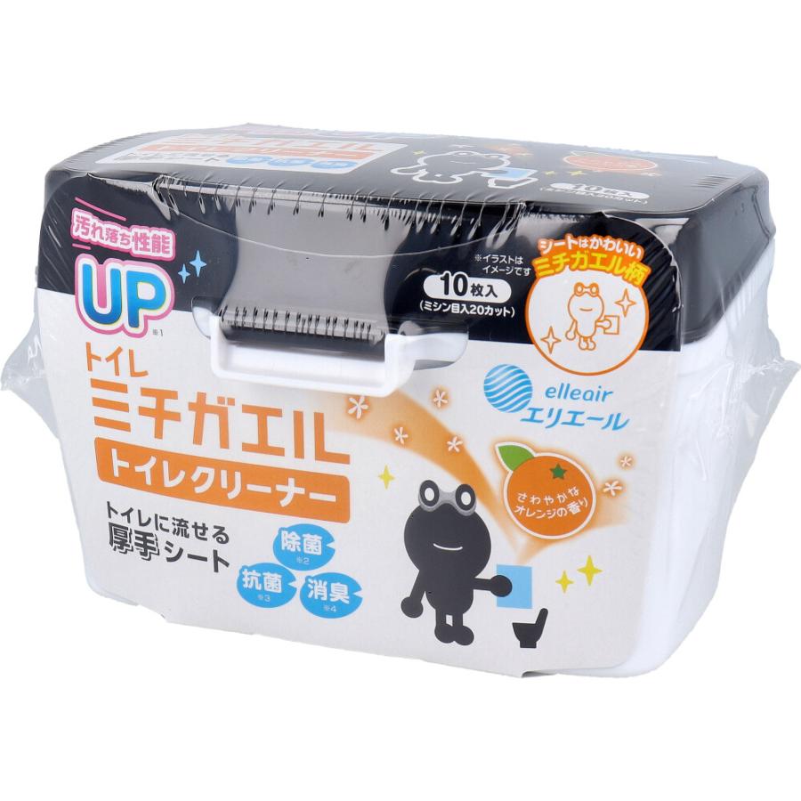 エリエール ミチガエルトイレクリーナー 本体 10枚入 : 金太郎SHOP