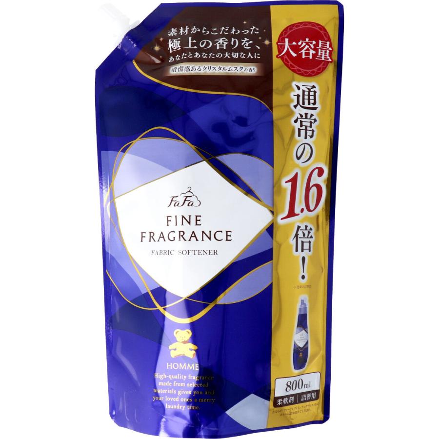 ファーファ ファインフレグランス オム 柔軟剤 詰替用 超特大サイズ 800mL 金太郎SHOP - 通販 - PayPayモール ファーファ ファインフレグランス オム 柔軟剤 詰替用 超特大サイズ 800mL 金太郎SHOP - 通販 - PayPayモール