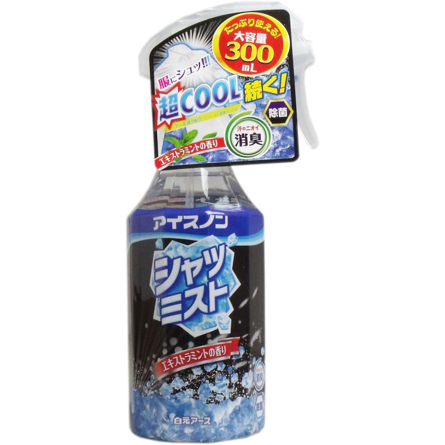 アイスノン シャツミスト エキストラミントの香り 大容量 ３００ｍＬ｜kintarou