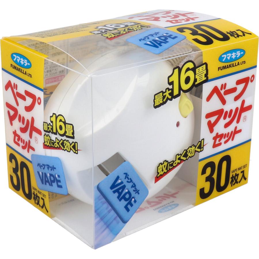 フマキラー ベープマットセット 本体 30枚入 : 金太郎SHOP フマキラー ベープマットセット 本体 30枚入 : 金太郎SHOP