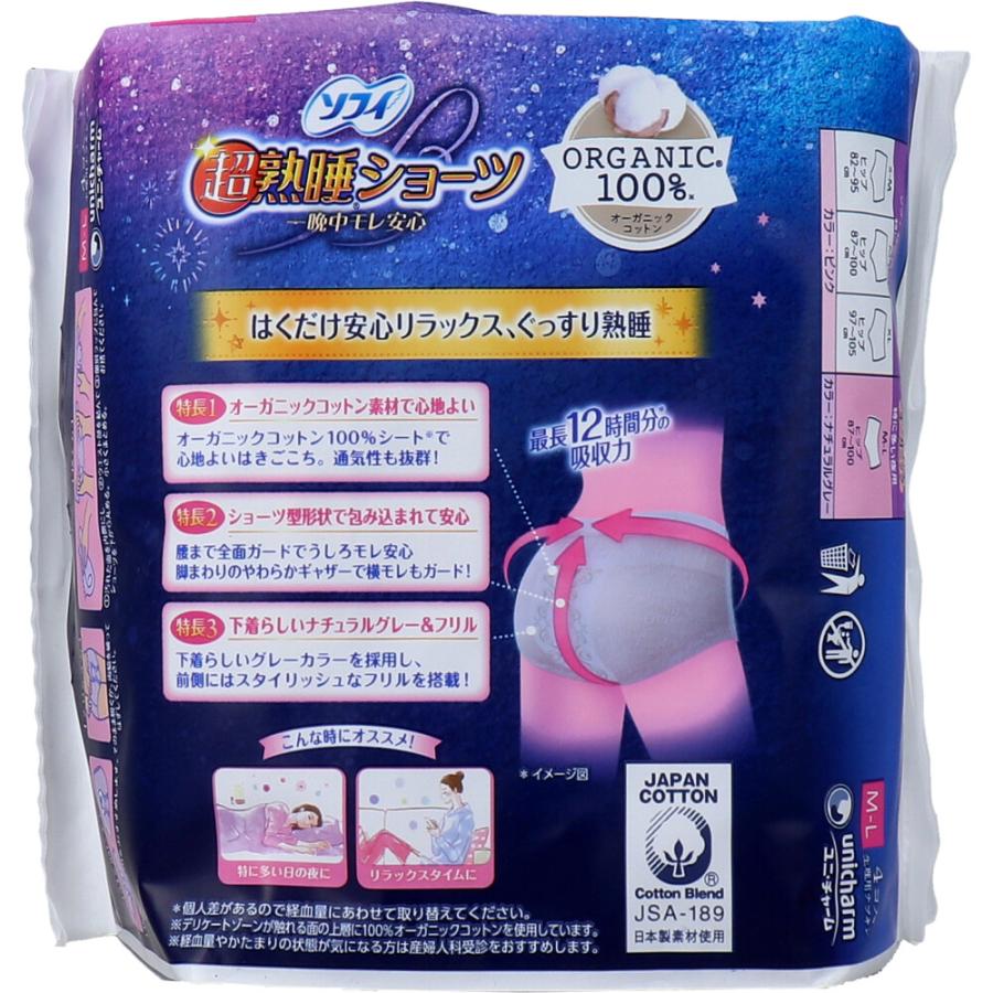 ソフィ（ユニ・チャーム） ソフィ 超熟睡ショーツ ショーツ型ナプキン