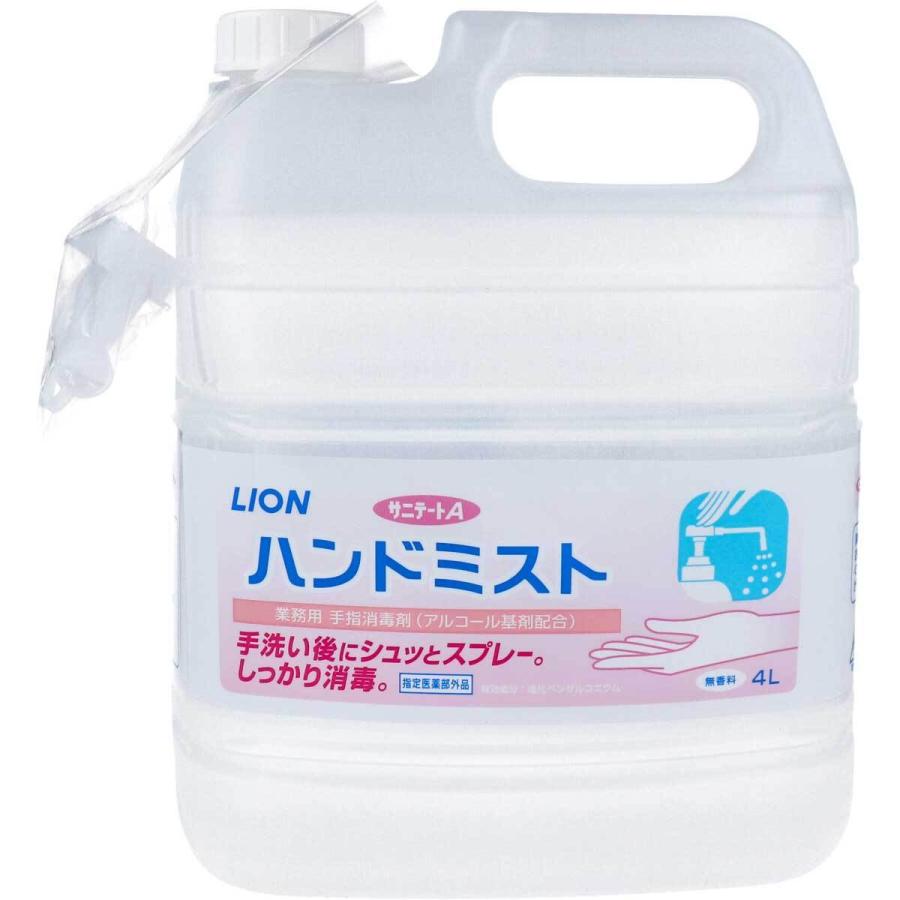 LION - ブチャ　サニテートA 750mL サニテートA ハンドミスト デザインボトル モノトーン | 製品