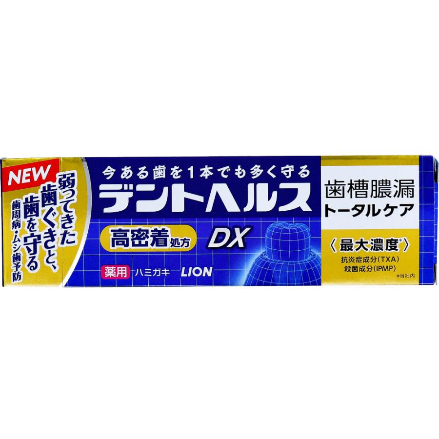 デントヘルス 薬用ハミガキDX 歯槽膿漏 トータルケア 85g : 金太郎SHOP