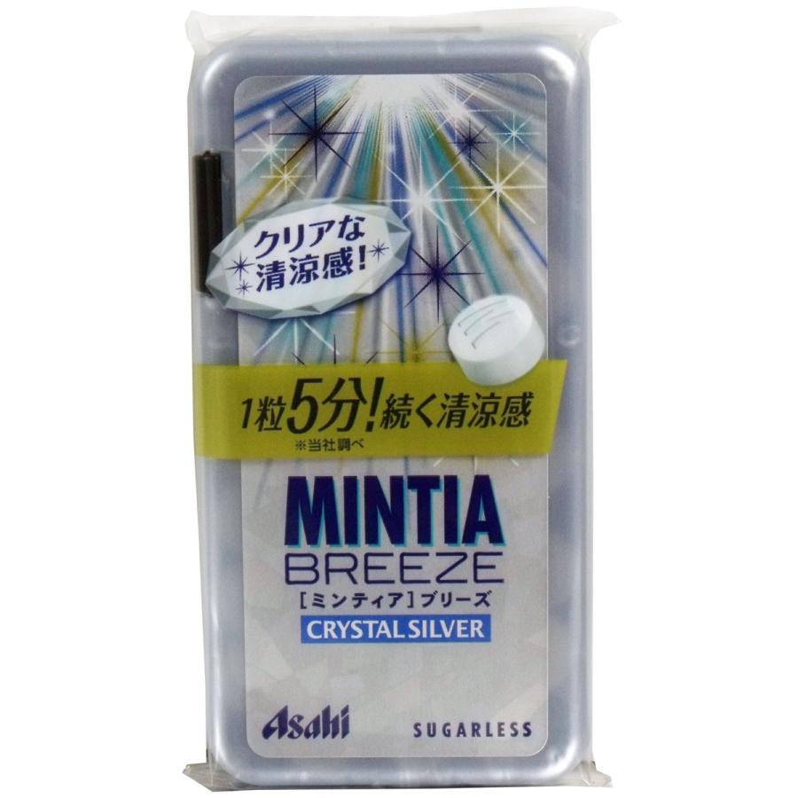 ミンティアブリーズ クリスタルシルバー 50個 アサヒグループ食品 ※ミンティアブリーズ クリスタルシルバー 30粒入