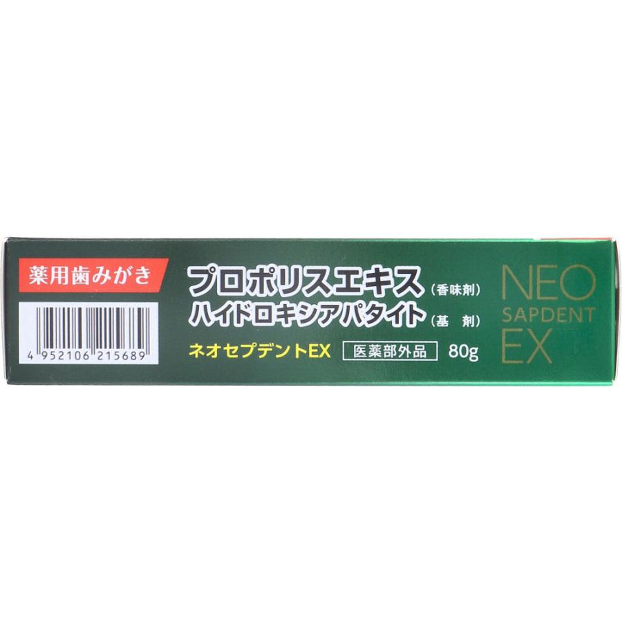 森川健康堂 薬用歯みがき ネオセプデント EX 80g : 金太郎SHOP - 通販