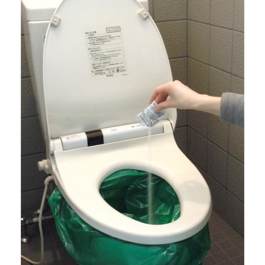 【訳アリ】緊急対策用トイレ袋　ベンリー袋（100回セット） ベンリー袋R 100回分セットA