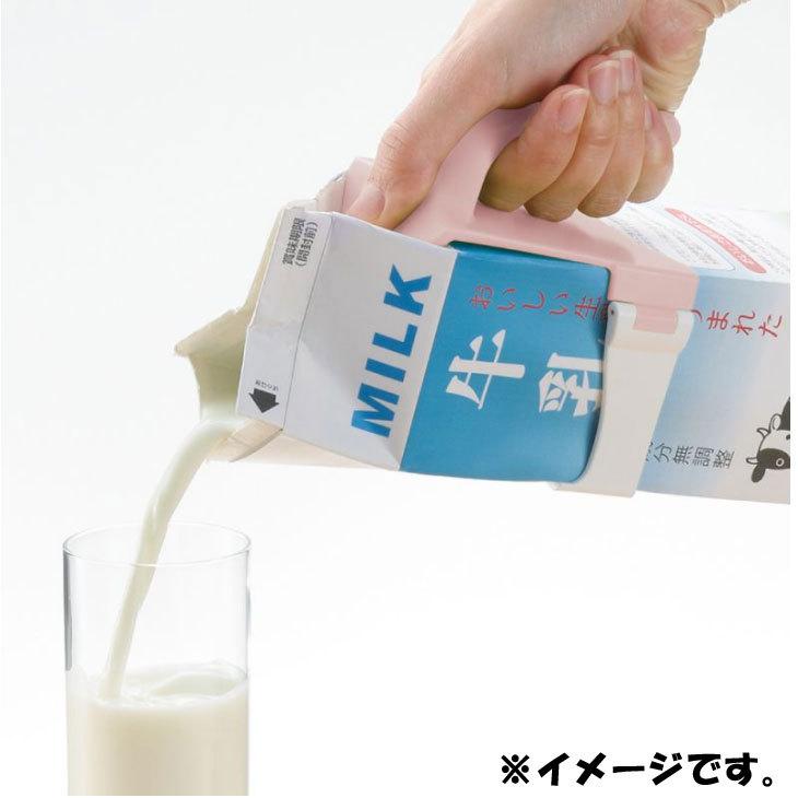 使っていいね 持ちやすい 牛乳パックハンドル ピンク｜kintarou｜05