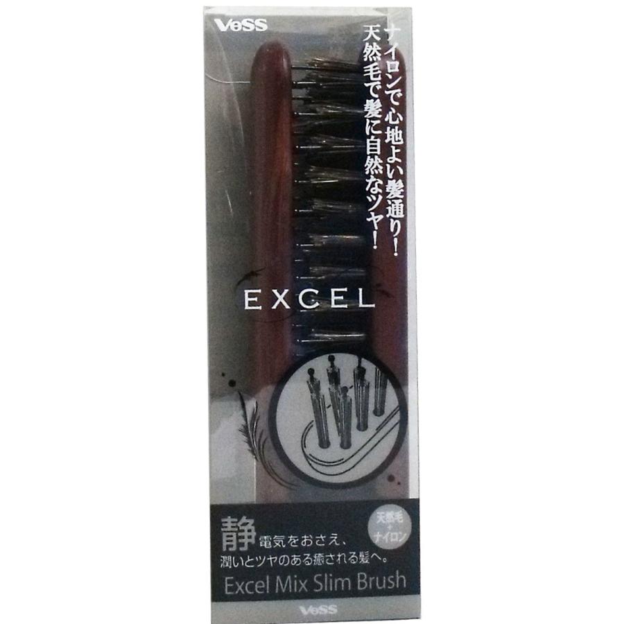 EXCEL（ベス工業） ベス エクセル ミックススリムブラシ EXC-630 : 金