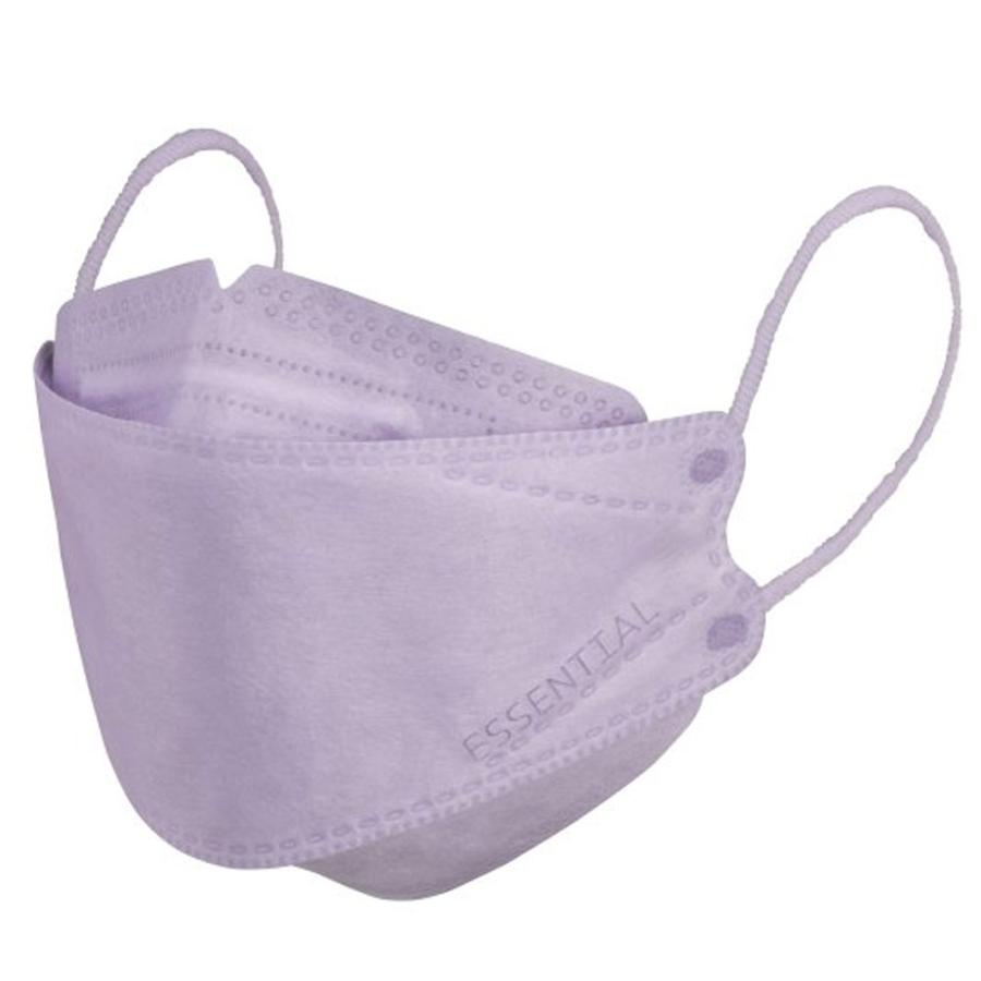ヨコイ さらふわ ESSENTIAL MASK 不織布マスク ペールラベンダー FD30