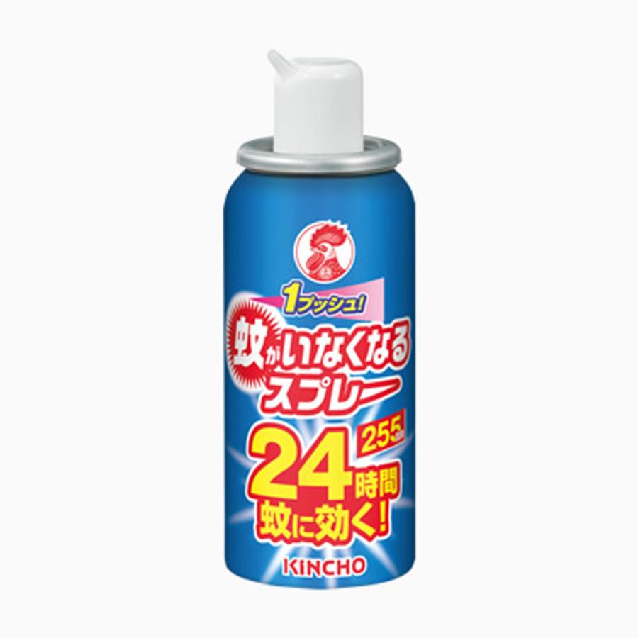 キンチョー 蚊がいなくなるスプレー 255回用 24時間 無香料 55mL キンチョー 蚊がいなくなるスプレー 255回用 24時間 無香料 55mL