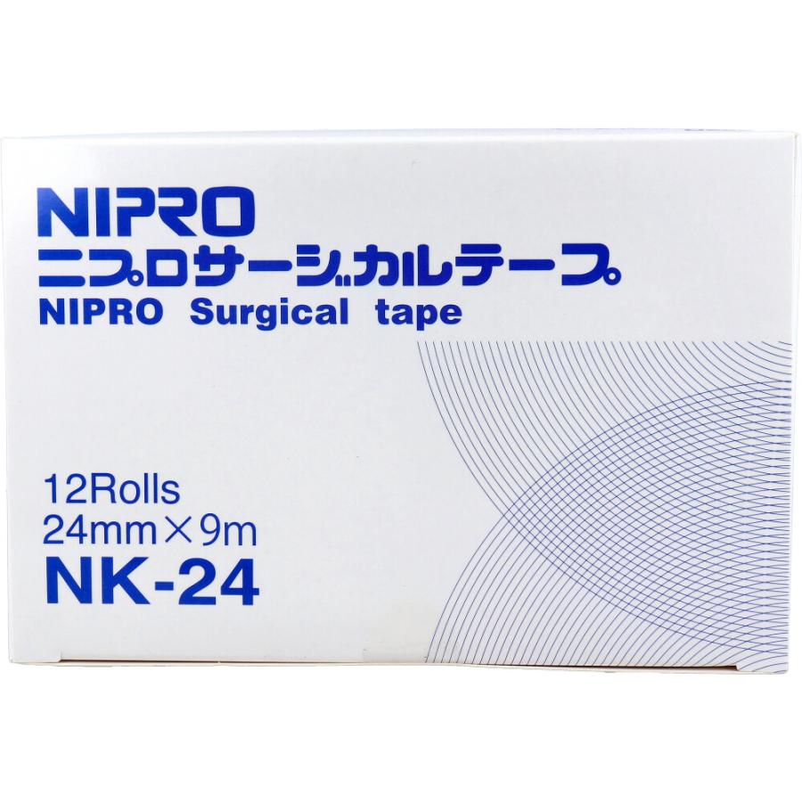 ニプロ サージカルテープ NK-24 24mm×9m 業務用12巻入