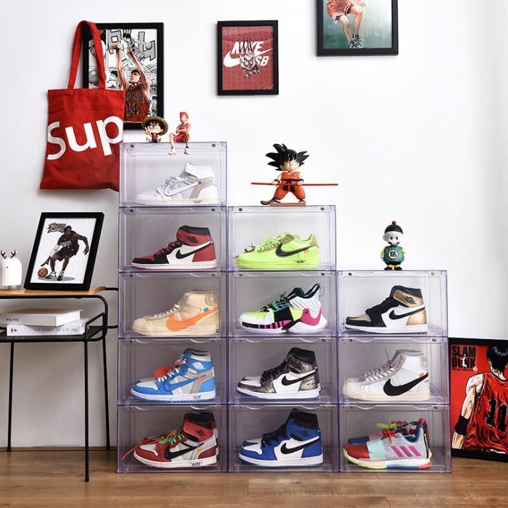 シューズラック 靴箱 シューズボックス 当日発送 シューズケース スニーカーボックス 1個単品 収納 透明 Tower Box おしゃれ 靴箱収納 Shoesrack1 The One生活館 通販 Yahoo ショッピング