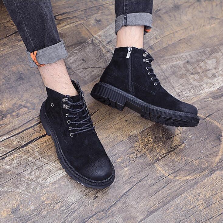 ブーツメンズ ショートブーツ ハイカット エンジニアブーツ レザー ファスナー付 オックスフォードシューズ メンズ 靴 ドライビング 18新作 Thg1 Thg1 Black Strawberry 通販 Yahoo ショッピング