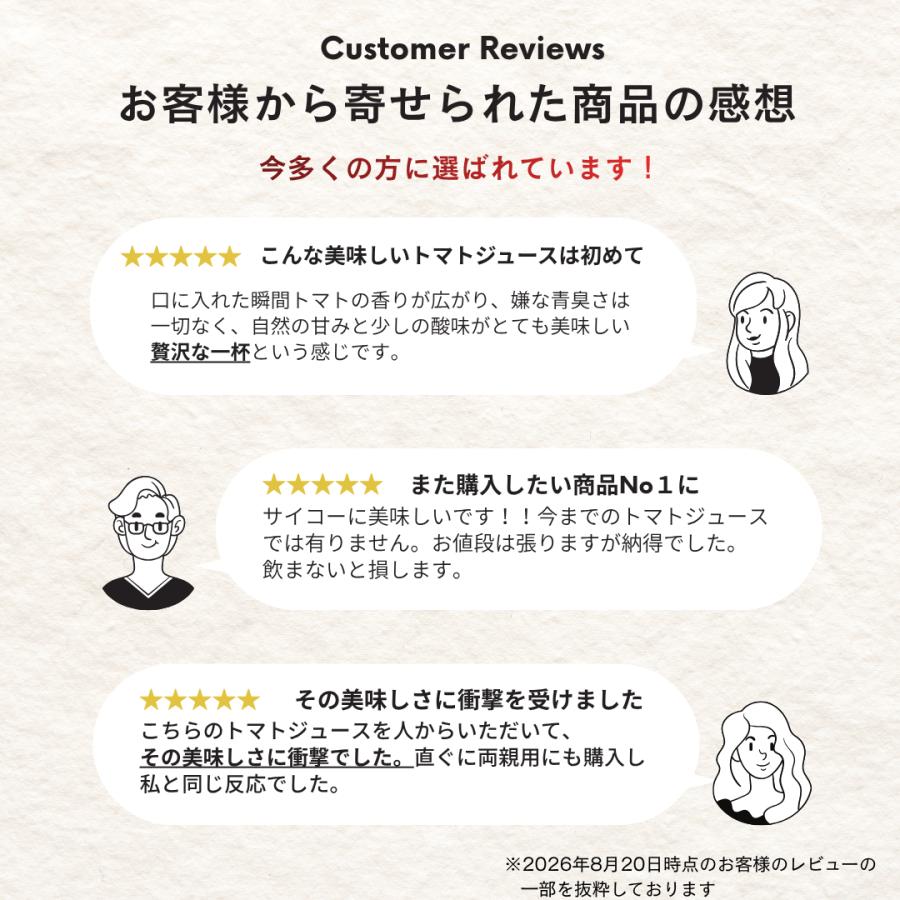【TBSラヴィット！放映】敬老の日 保存料無添加 こだわりトマトジュース「HANAYOSHINO」｜フルーツトマトジュース ギフト 内祝い 送料無料170ml4本入 土産 | ブランド登録なし | 03