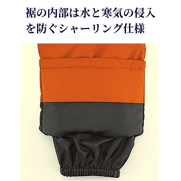 防水 防寒ズボン 防寒パンツ 作業ズボン 作業パンツ レインウェア 自重堂 jichodo 48341 作業服 軽量 暖かい 防寒 メンズ レディース 作業着 冬用 防風 撥水の画像