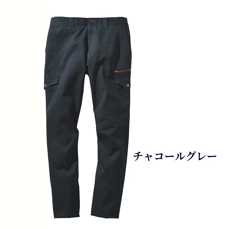 Jawin 自重堂 作業服 作業ズボン 56702 春夏物 薄手 薄地 通気性 抗菌