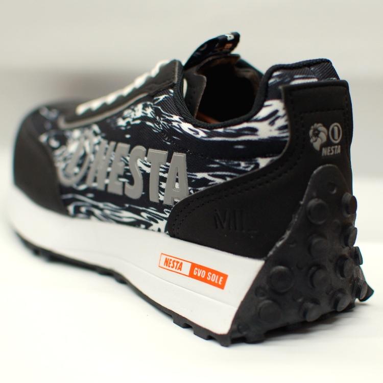 スニーカー NESTA ネスタ 安全靴 送料無料 通気性 NES-07 カモフラ