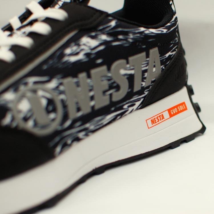 スニーカー NESTA ネスタ 安全靴 送料無料 通気性 NES-07 カモフラ