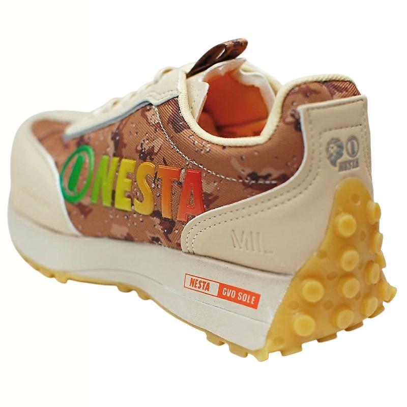 スニーカー NESTA ネスタ 安全靴 送料無料 通気性 NES-07 カモフラ