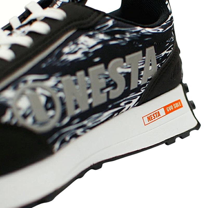 安全靴 NESTA ネスタ スニーカー 送料無料 通気性 NES-07 カモフラ