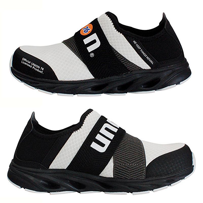 76 Lubricants 安全靴 スニーカー かかと踏める 厚底 スリッポン