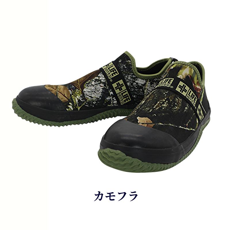 スニーカー ライフガード スリッポン デッキシューズ ストレッチ 安全