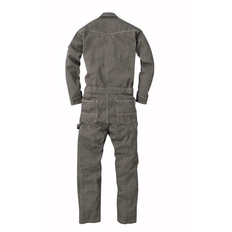 つなぎ 作業服 メンズ 送料無料 長袖ツナギ 綿100% 大きいサイズ 5L
