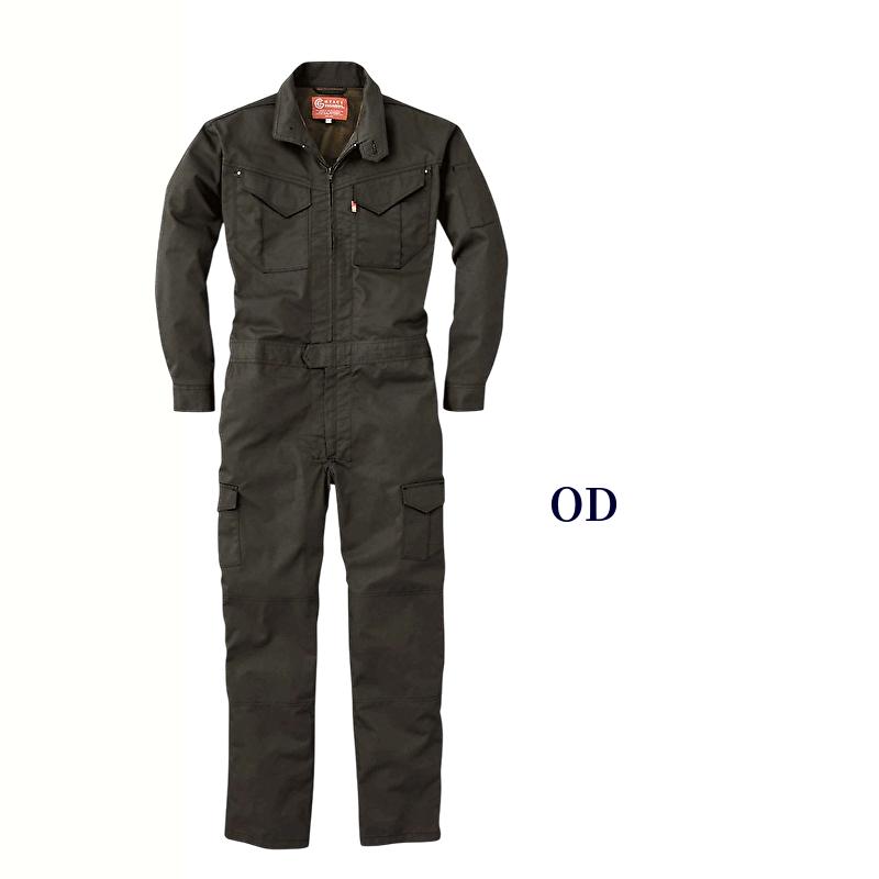 つなぎ 作業服 メンズ 送料無料 長袖ツナギ 大きいサイズ B体