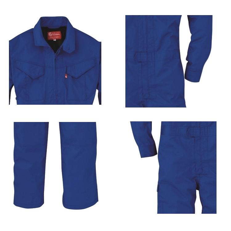 つなぎ 春夏物 メンズ 送料無料 メッシュ 作業服 長袖ツナギ