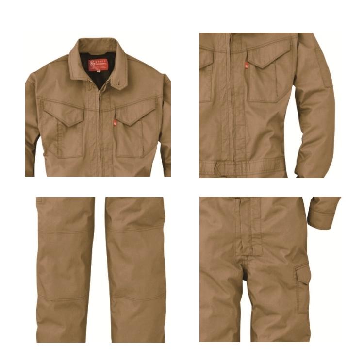 つなぎ 春夏物 メンズ 送料無料 メッシュ 作業服 長袖ツナギ
