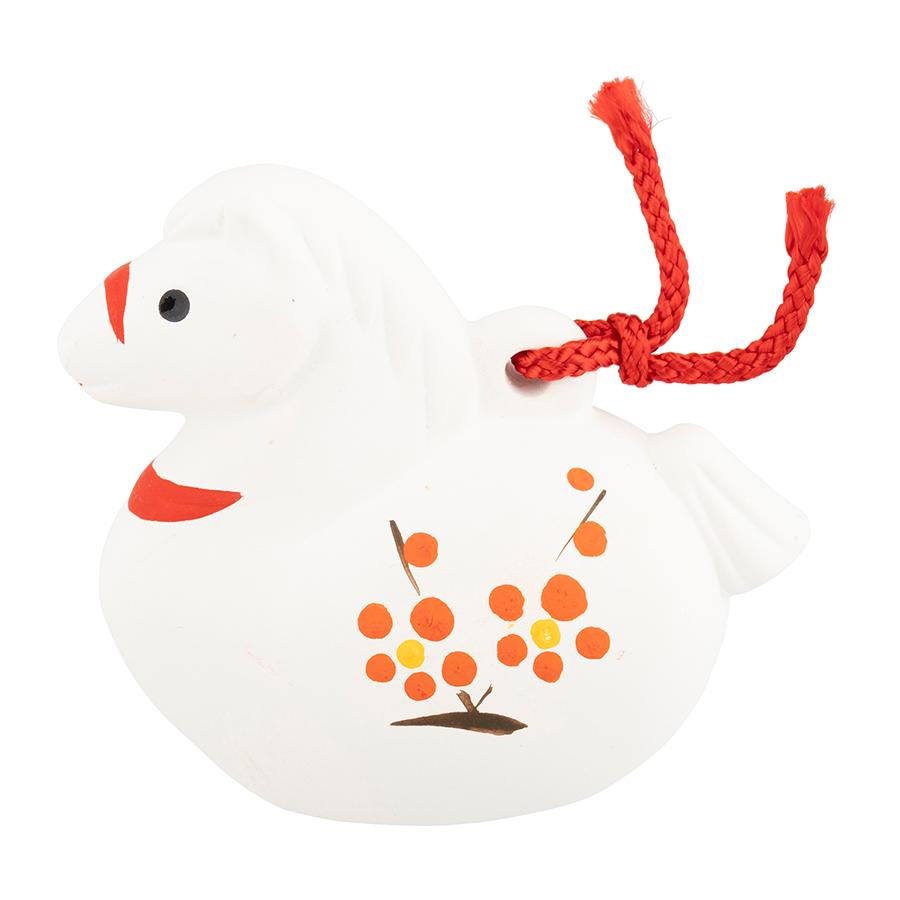 2026年 干支 馬 うま 開運 紅白午福鈴 置物 置き物 コンパクト 正月