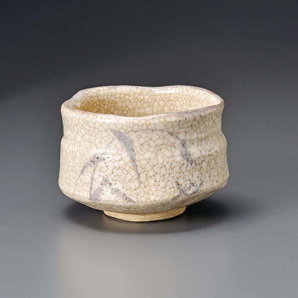 故、加藤仁 作 井ケ田紋様織部茶碗 Amazon.co.jp: 故、加藤仁