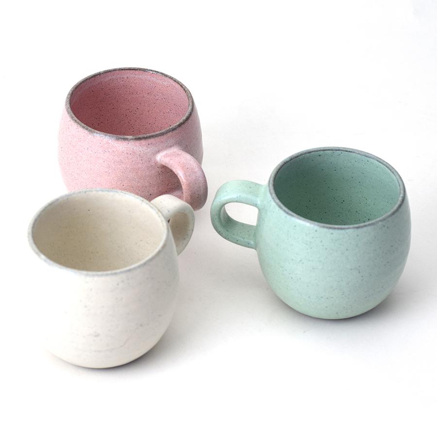 大人も着やすいシンプルファッション マグ マグカップ ぽってり カフェ 美濃焼 おしゃれ かわいい 食器 新生活 まぐ 和カフェ まんまるマグ 3色 食器 グラス カトラリー