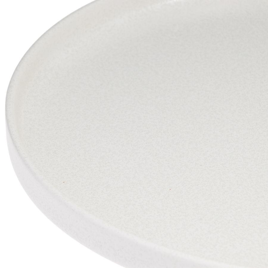 たたら ラウンドプレート フラット 皿 おしゃれ 陶器 食器 24cm 食洗器