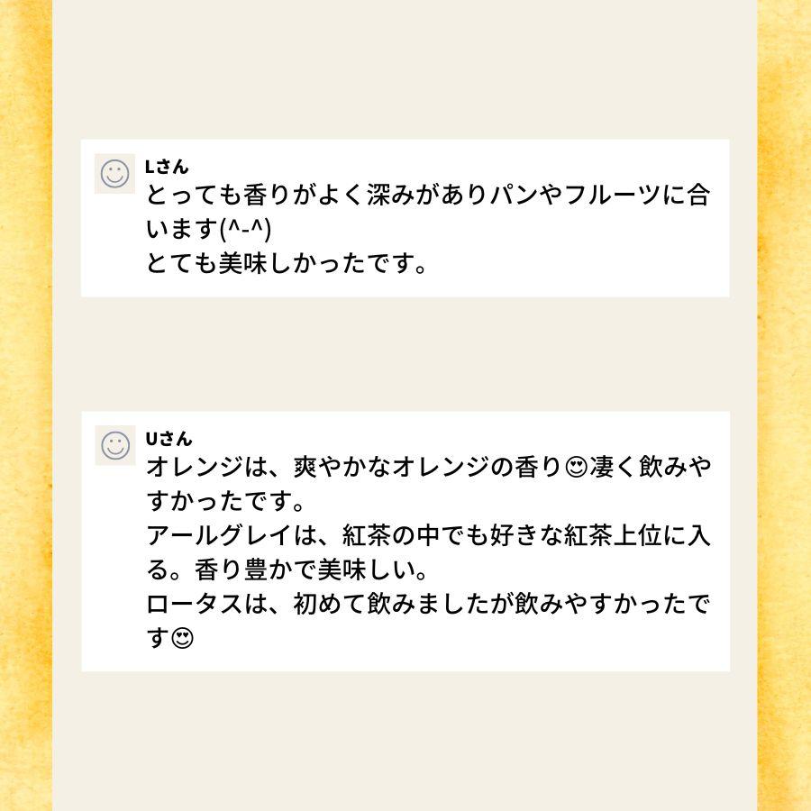 たたらの紅茶 フレーバーティー ティーバッグセット 3種類 15個入 オレンジ アールグレイ ロータス 送料無料 買い回り ポイント消化 メール便｜kintouen｜08