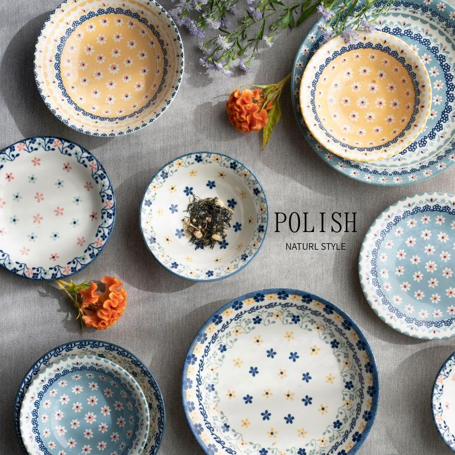 ボール 鉢 4枚 セット スープサラダボール 食器セット 電子レンジ対応 プレゼント ギフト Polish 02093 |  | 01