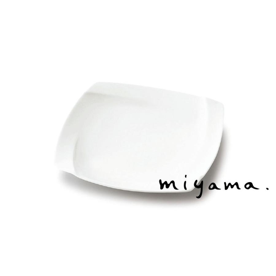 プレート 皿 食器 おしゃれ 20cm シャープなレリーフ オビ 白磁 | たたら