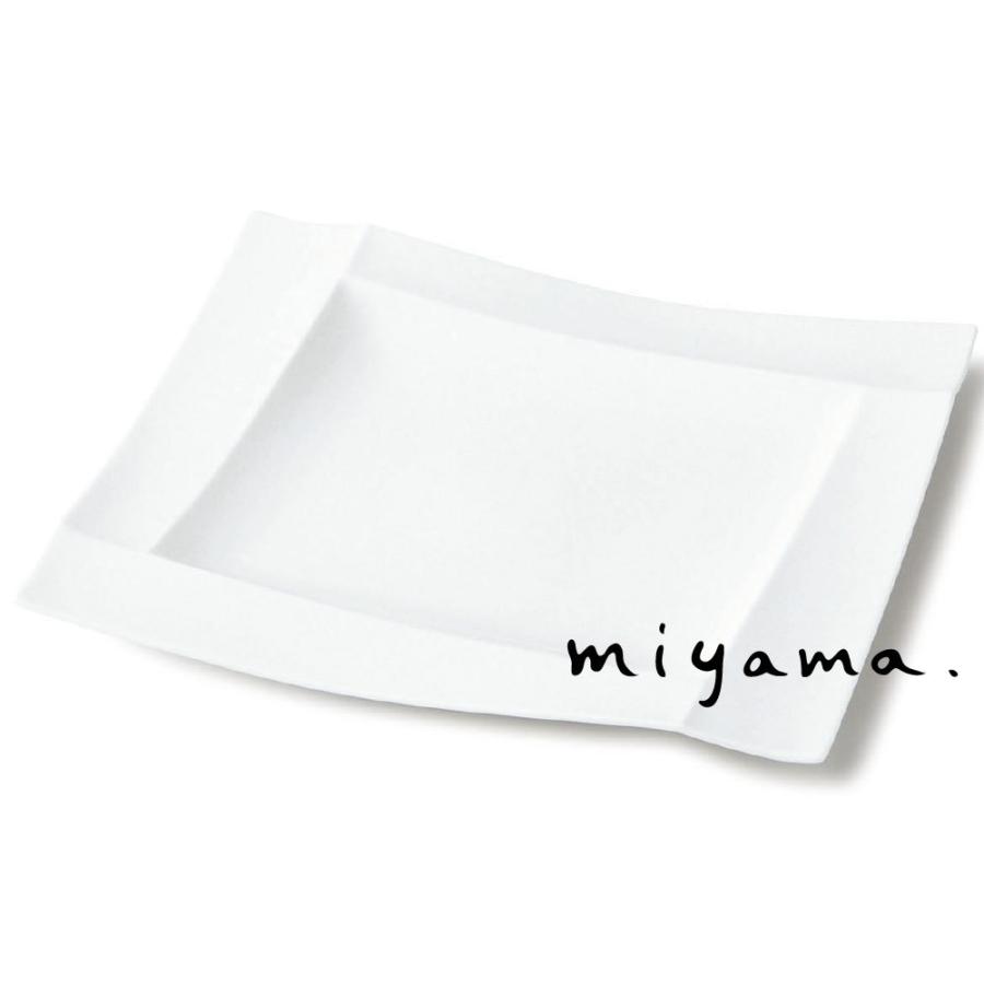 プレート 皿 食器 おしゃれ レクタン 30cm 優しい曲線 白磁 イゾラ | たたら