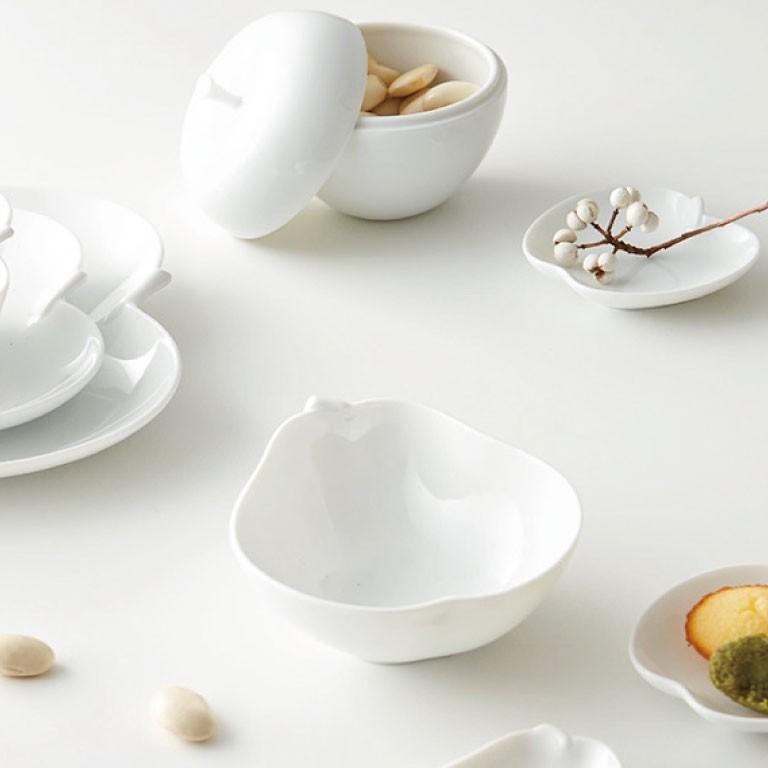 小田陶器 食器 おしゃれ 小物入れ フルーテット りんご 蓋物セット