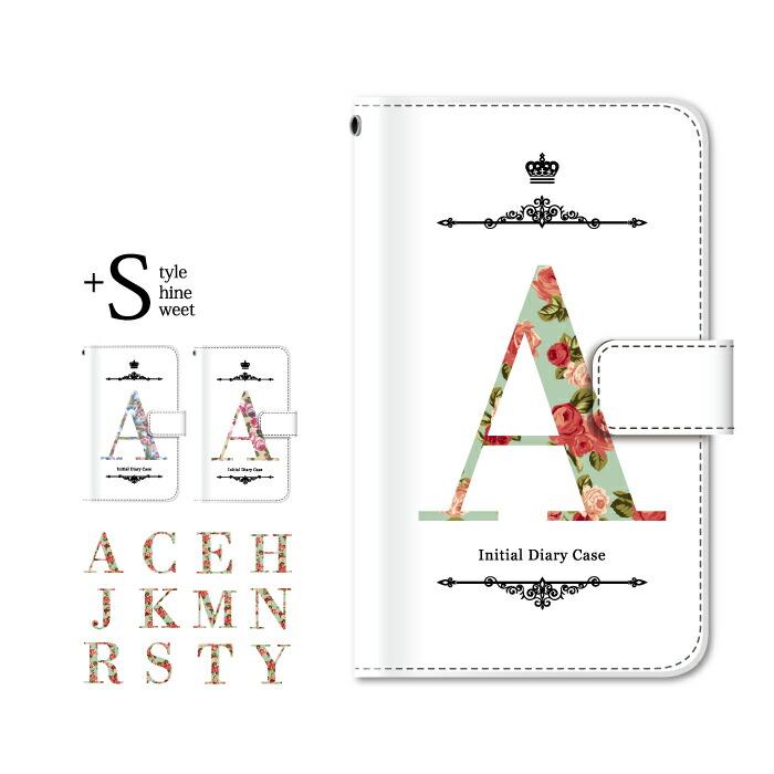 スマホケース 手帳型 Xperia Z5 ケース スマホカバー エクスペリア おしゃれ エクスペリアz5 カバー 花柄 イニシャル Plus D 501so Icd0009 スマホケース手帳型のケータイ屋24 通販 Yahoo ショッピング