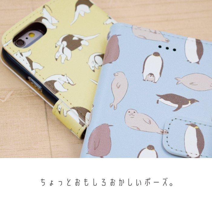 猫 カワウソ スマホケース iphone6 ケース おしゃれ 手帳型 かわいい iphone6s ケース アイフォン6s 携帯ケース アイホン6sケース｜kintsu｜12