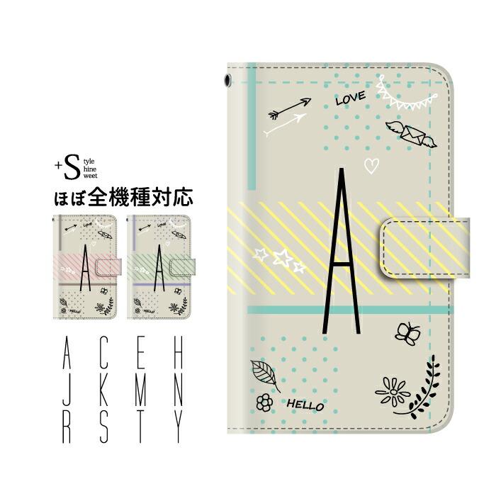 iPhone16e 16 15 14 pro ケース 手帳型 iPhone se 13 12 11 ケース AQUOS wish5 Pixel 9a 9pro xl 8 8pro 7a 6a Xperia 5 v 10 1 5 v iv イニシャル JG | iPhone