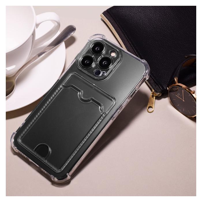 iPhone13 ケース クリア iPhone12 スマホケース 耐衝撃 iPhone se ケース iPhone12 pro iPhone11 透明 背面収納 カード YH TJ | iPhone | 02