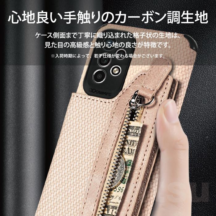 Galaxy A53 5G ケース 耐衝撃 カード収納 galaxy a53 5g カバー スマホケース ギャラクシー a53 5g カバー 携帯ケース TPU ケース カーボン調 ケース YH TJ | Galaxy | 06