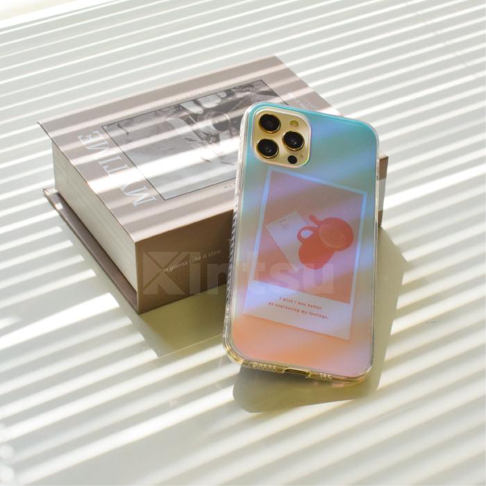 iPhone iPhone14 13 ケース オーロラ クリア 14pro 14plus