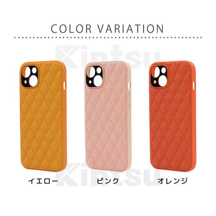 iPhone キルティング風 レザーケース iPhoneケース iPhone14